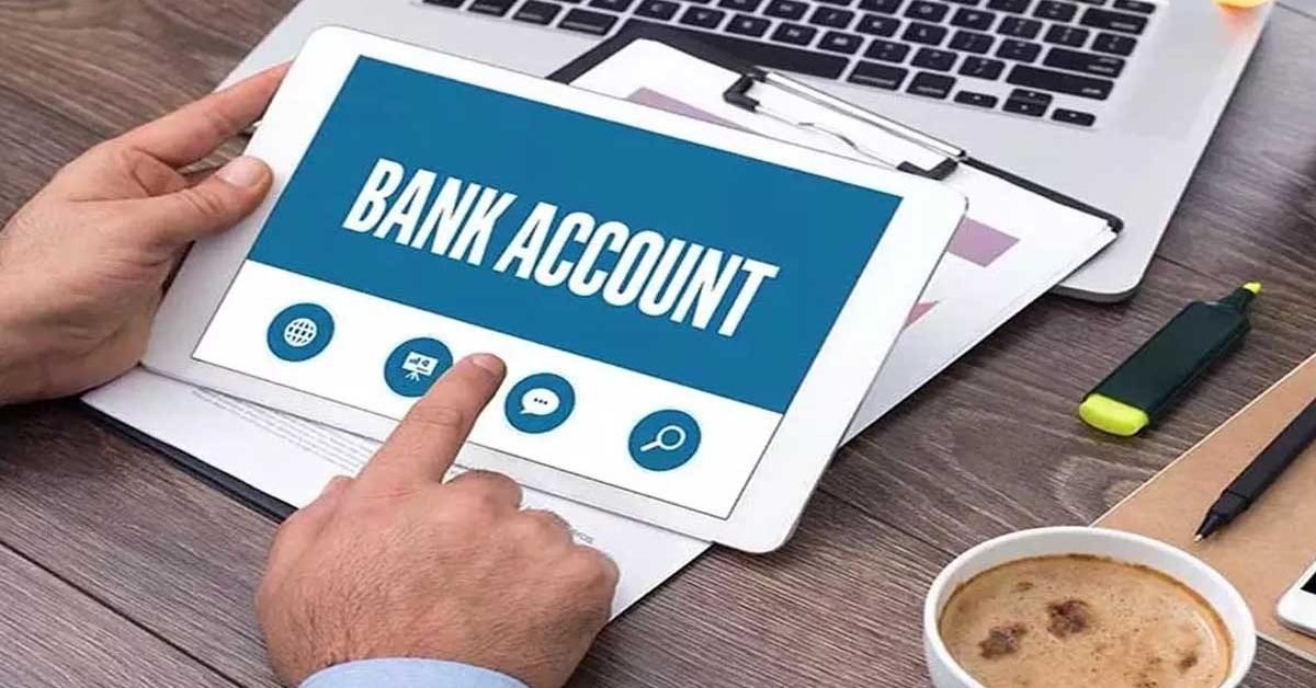 bank account
