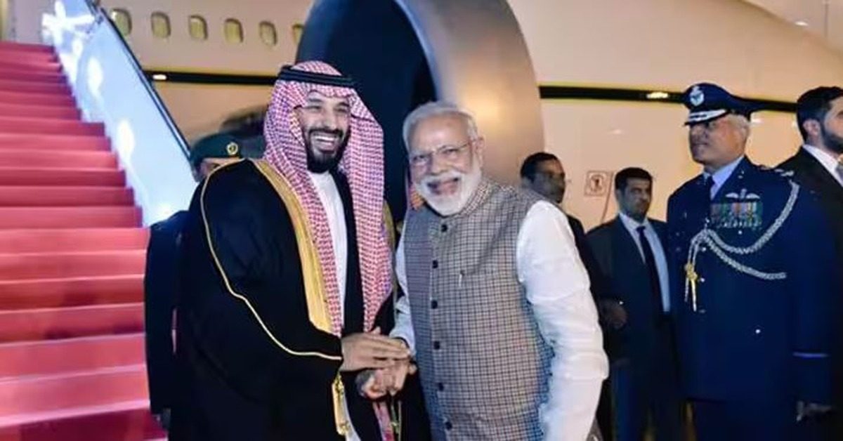 crown prince to india