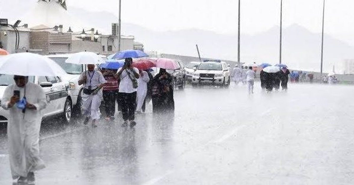 rain fall in saudi