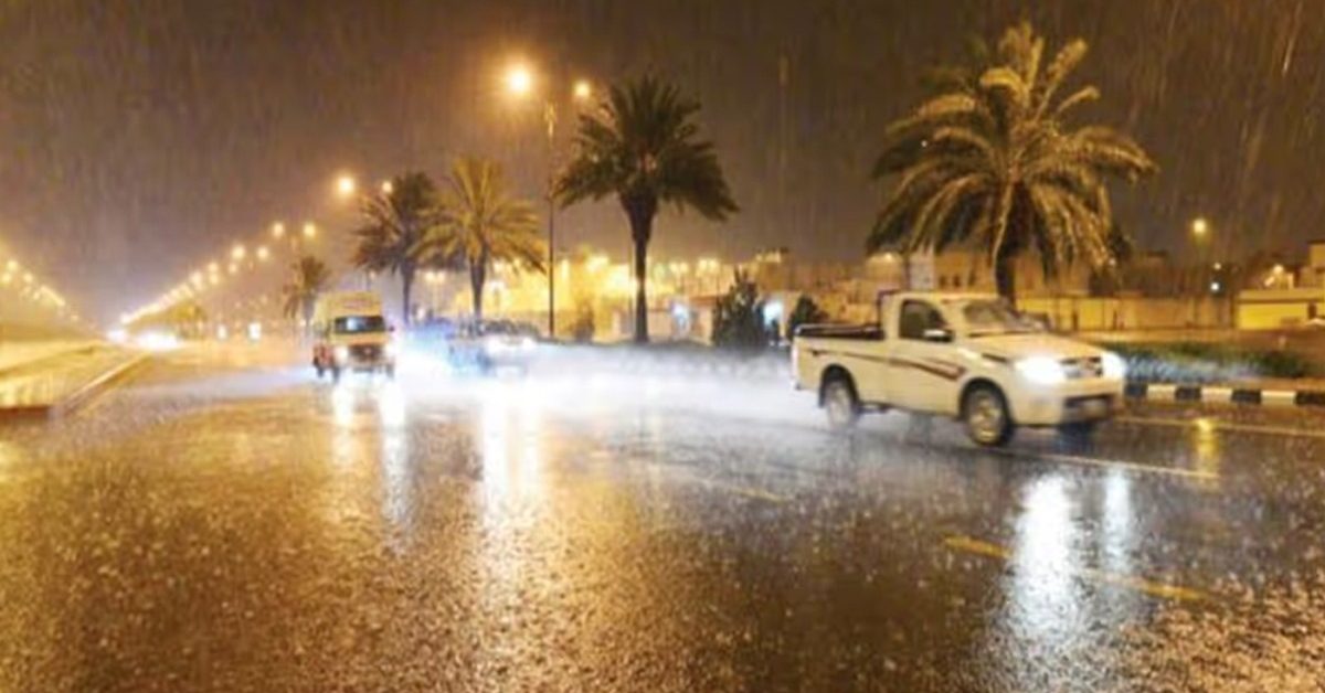 rain in saudi